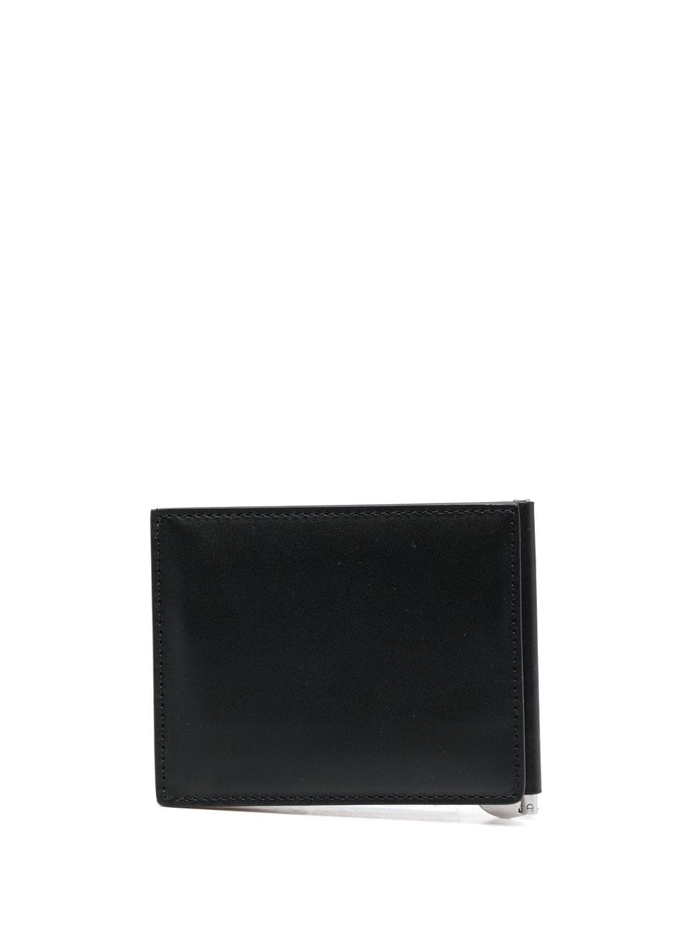 Maison Margiela Bi-fold Leather Wallet In Black