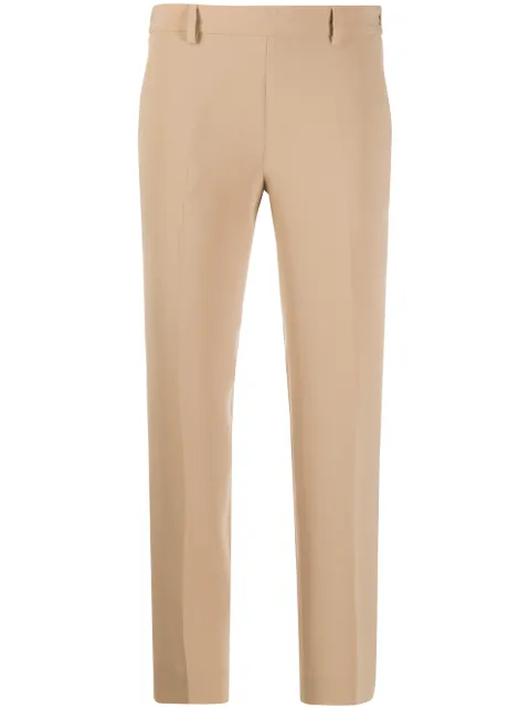 Alberto Biani pleated cropped trousers