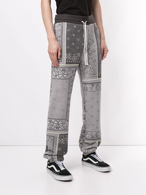 amiri bandana sweatpants