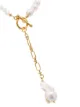 Brinker & Eliza Rosalita gold-tone pearl necklace