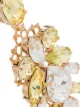 Anton Heunis crystal cluster earrings