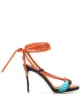 Image 1 of Dsquared2 wrap-around stiletto sandals
