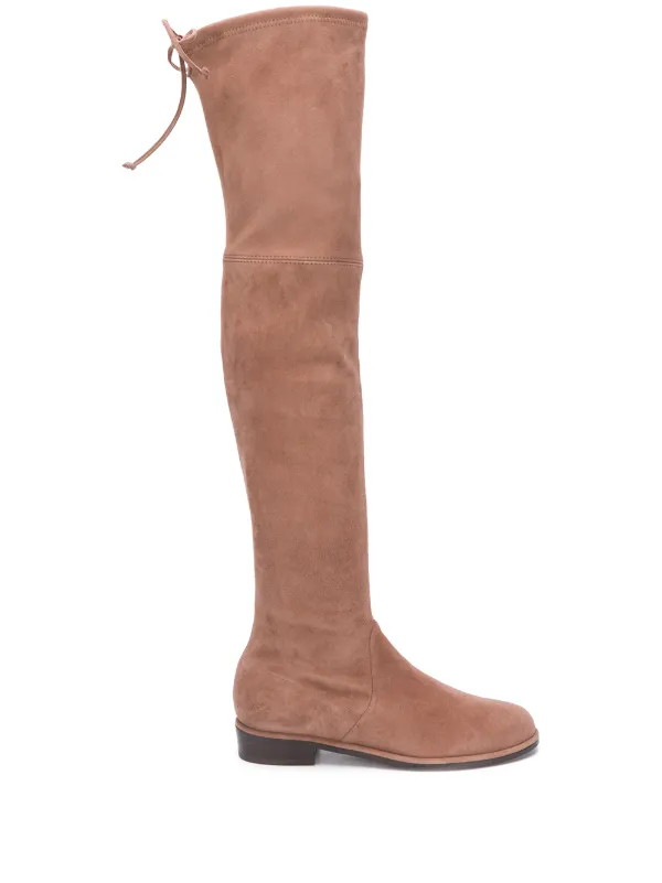 stuart weitzman tan suede boots