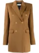 Image 1 of Saint Laurent double-breasted wool and cashmere-blend blazer