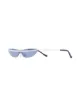 Karen Wazen Catlike striped sunglasses