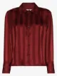 Image 1 of Saint Laurent Brick stripe-print shirt