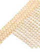 Alessandra Rich studded crystal fringe choker