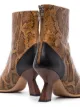 Image 2 of Rejina Pyo 80 snake print ankle boots