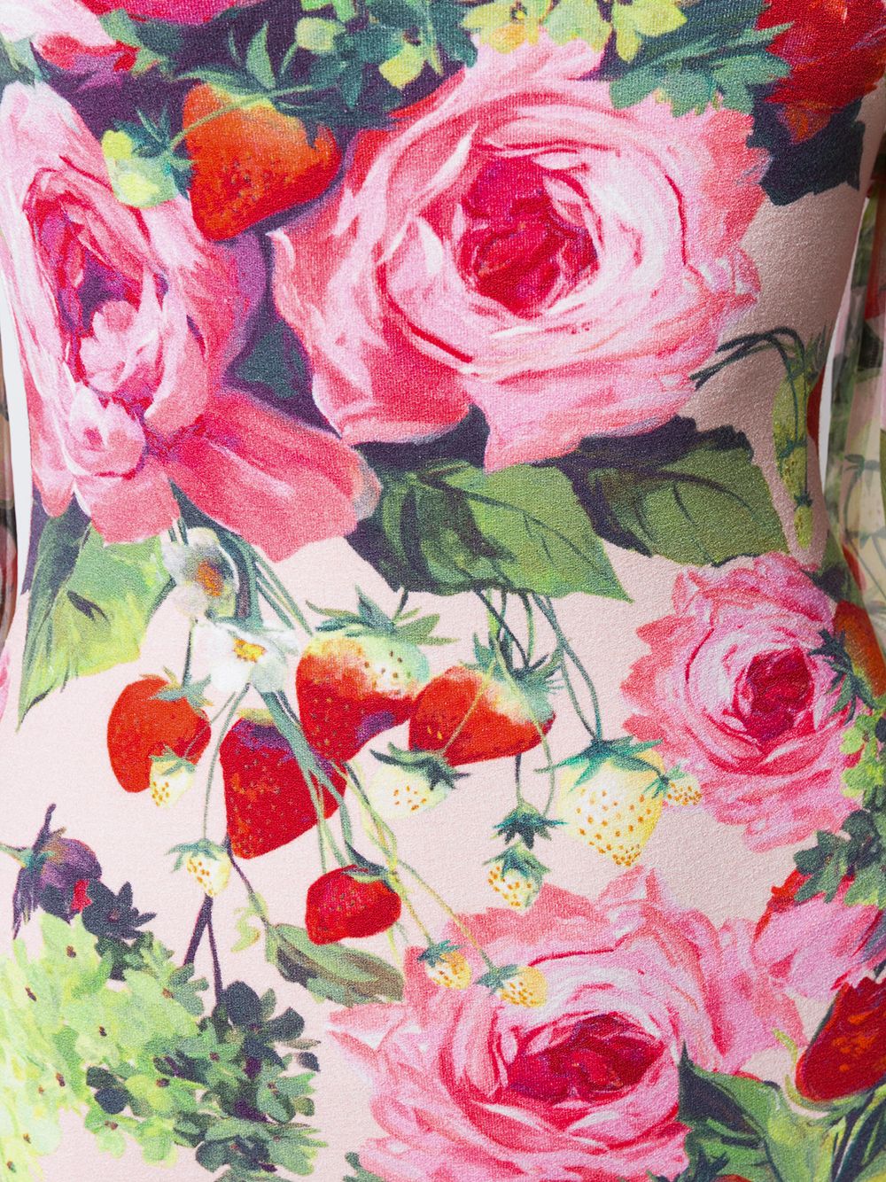 фото Blumarine floral print bodycon dress