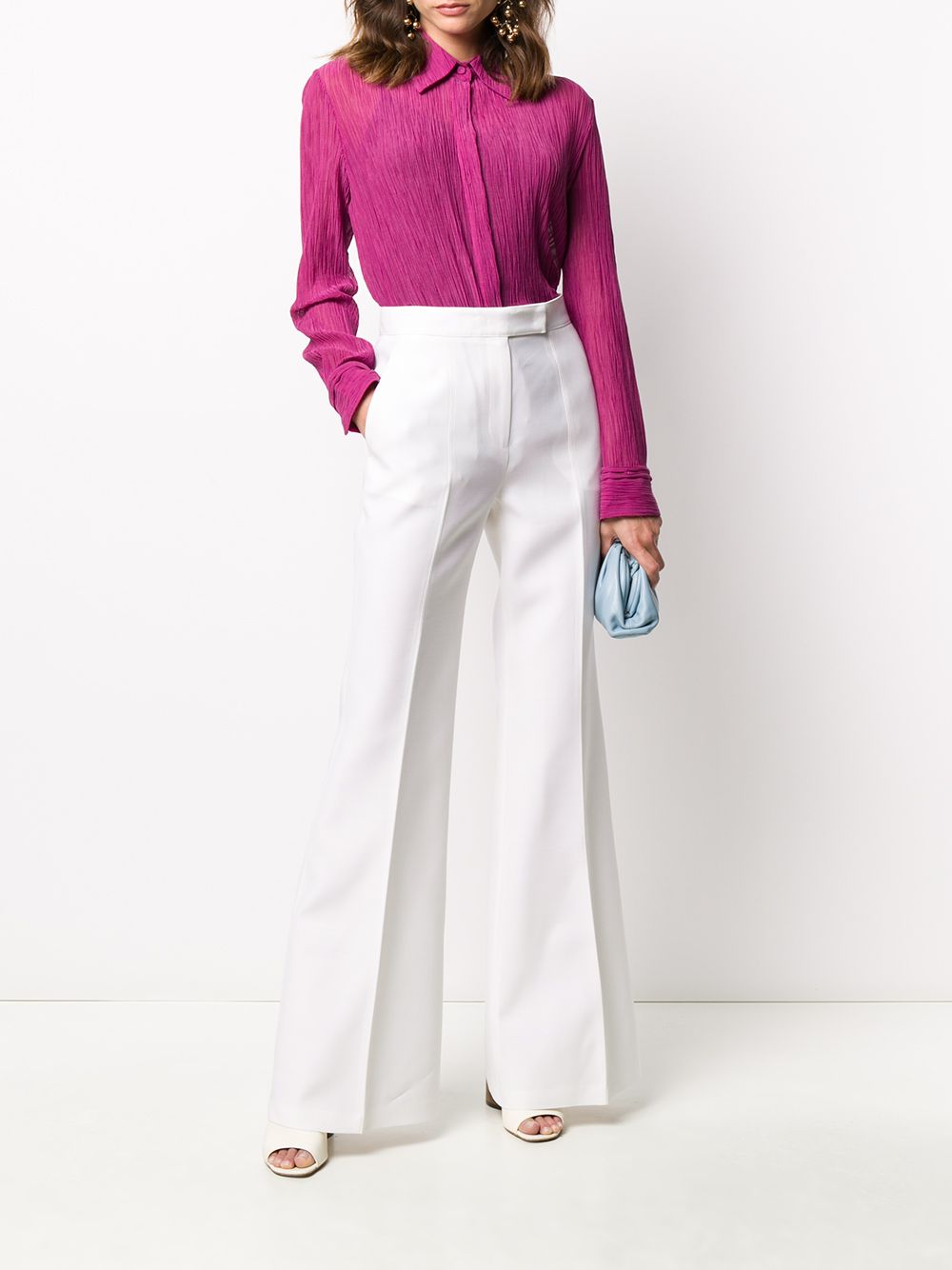 фото Gabriela hearst tailored wide leg trousers