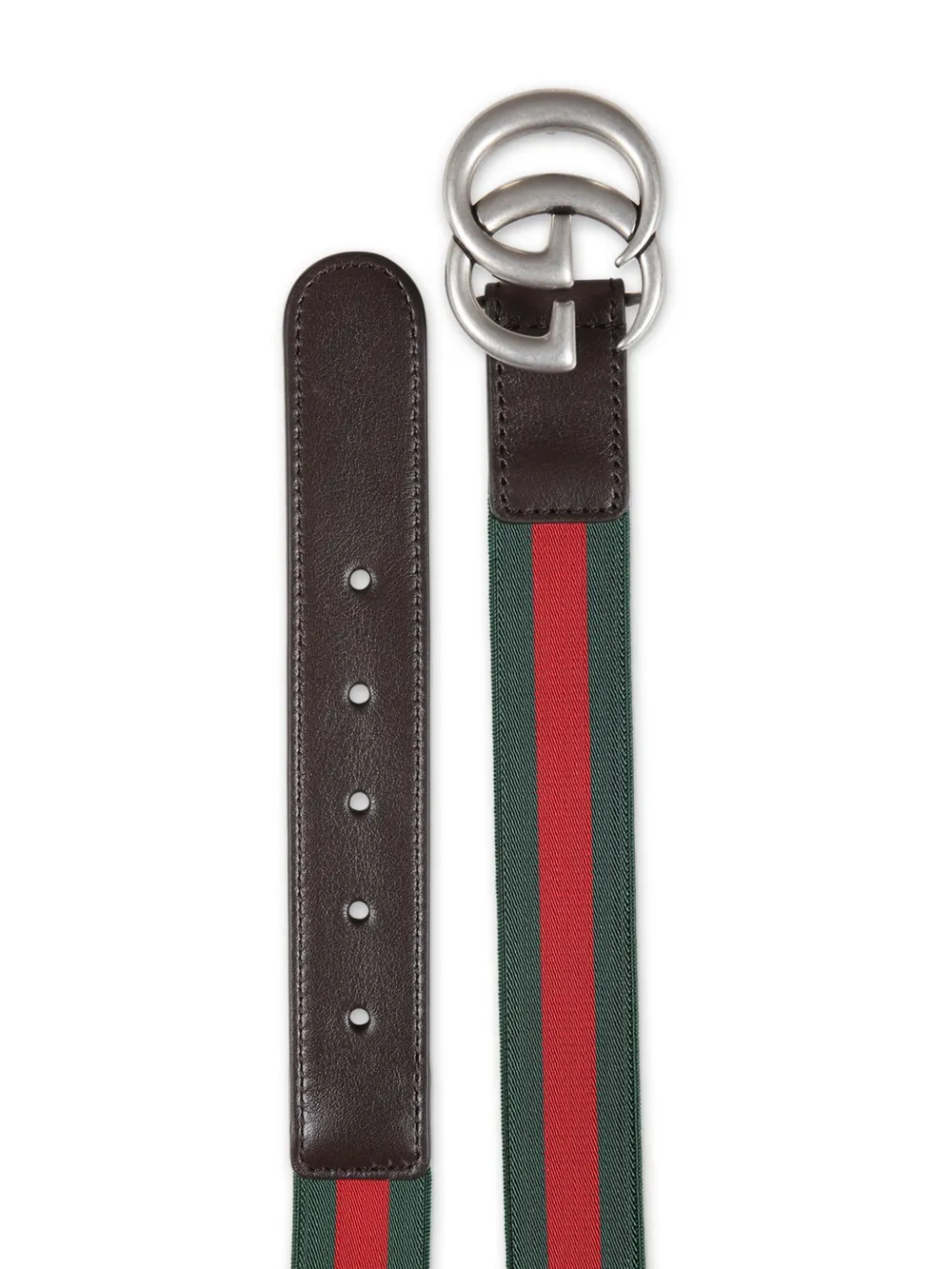 guccikids Gucci Kids Elastische riem - Groen