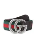 Gucci Kids elasticated GG Web belt - Green