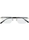 Montblanc frameless-style glasses - Black