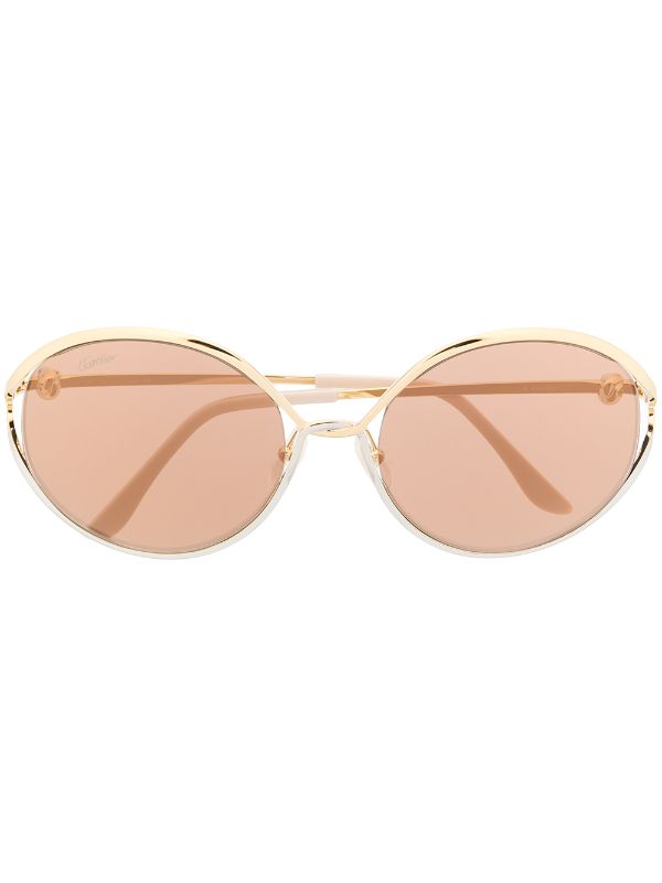 cartier round sunglasses