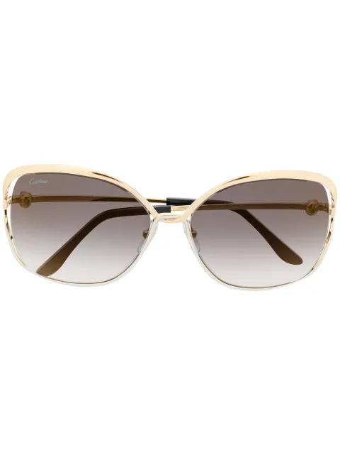 cartier oversized sunglasses