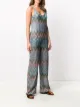M Missoni metallic geometric-print jumpsuit