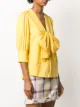 MSGM bow front blouse