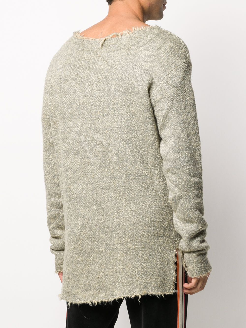 фото 424 distressed textured jumper