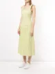 Bambah vestido midi a cuadros gingham