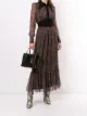 Image 2 of Karen Walker Botanist's tiered maxi dress