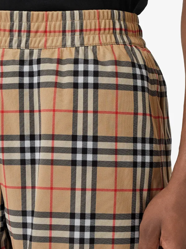 Burberry check-print Shorts - Farfetch