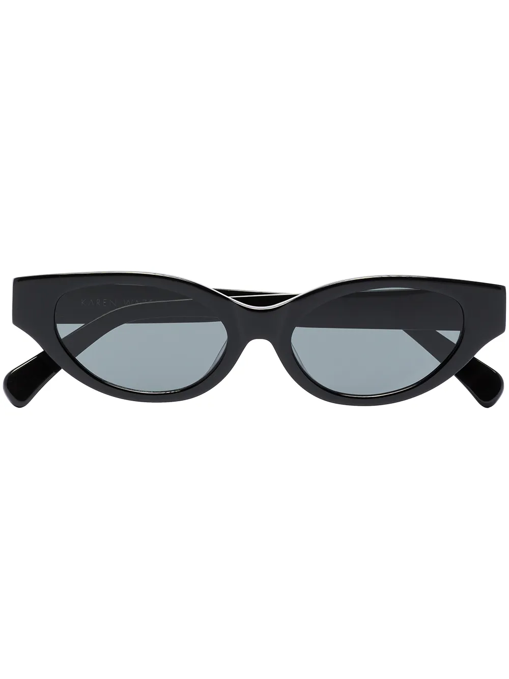 KAREN WAZEN GLAMOROUS CAT-EYE SUNGLASSES