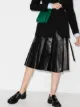 Prada logo plaque leather loafers