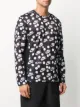Black Comme Des Garçons x Nike logo long-sleeve top