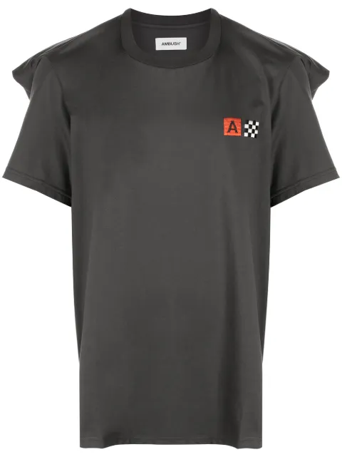 AMBUSH folded-edge crew-neck T-shirt