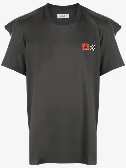 AMBUSH folded-edge crew-neck T-shirt