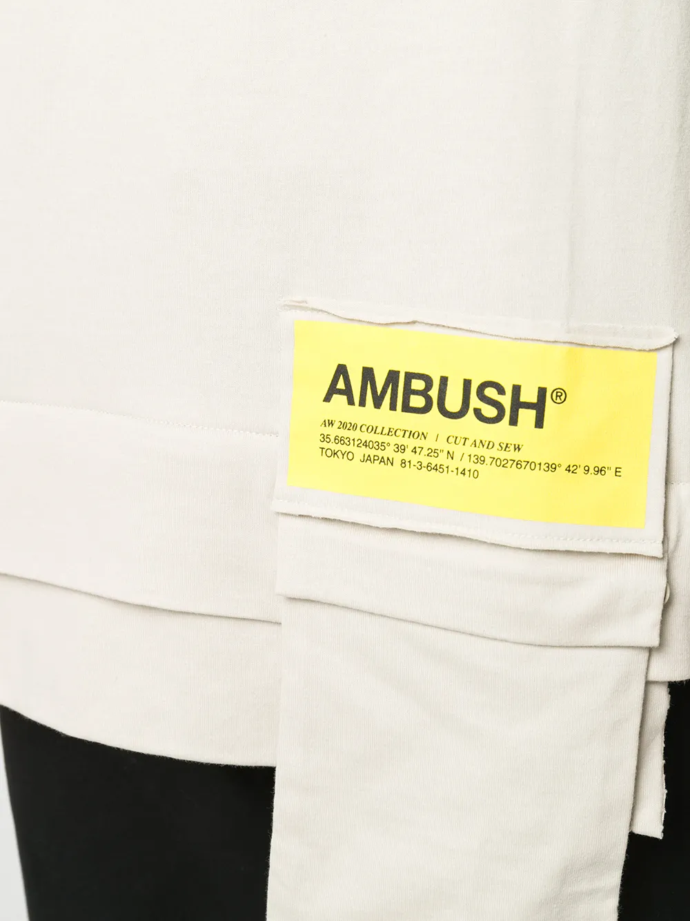 AMBUSH T-shirt con taschino | Image 6