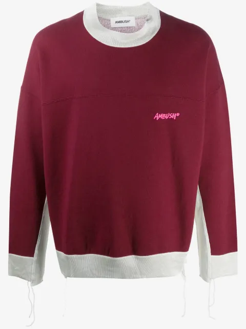 AMBUSH panel detailing sweatshirt