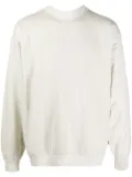 AMBUSH quilted crew neck sweatshirt - Neutrals