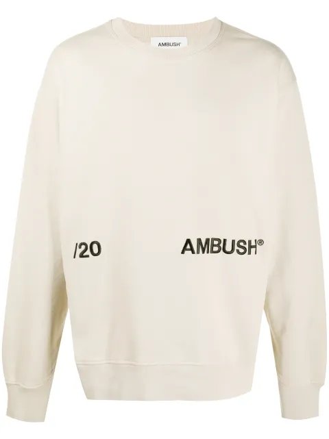 AMBUSH embroidered-logo Sweatshirt - Farfetch