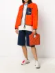 AMBUSH Jaqueta de fleece com estampa de logo
