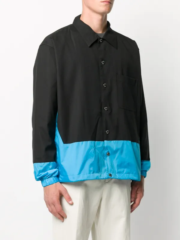AMBUSH two-tone Buttoned Jacket | Black | FARFETCH ZA