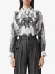 Burberry montage print shirt