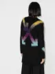 Off-White فستان ميني منسوج بطبعة أسهم