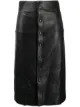 Image 1 of Saint Laurent A-line midi skirt