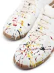 Image 2 of Maison Margiela Replica paint splatter-effect low-top sneakers