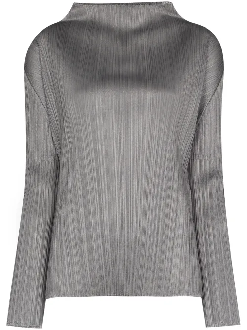 Top à manches longues - Pleats Please Issey Miyake - Modalova