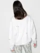 Collina Strada scribble-detail logo-print sweatshirt