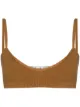 Imagem 1 de Off-White Bralette de tricô canelado