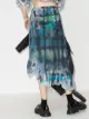 Collina Strada Michi asymmetric tie-dye skirt