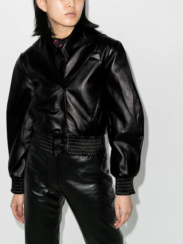 Materiel Quilted Faux Leather Jacket Farfetch - Quilted Faux Leather Jacket Materiel Quilted Faux Leather Jacket Farfetch - Quilted Faux Leather Jacket