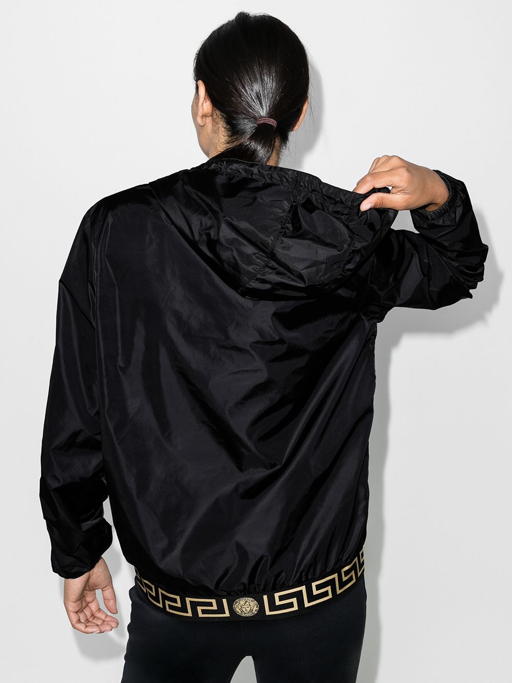фото Versace легкая куртка с узором greca