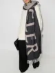 Image 2 sur Moncler écharpe à logo imprimé