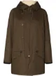 Image 1 of Saint Laurent shearling-lining parka coat