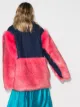 Natasha Zinko oversized faux-fur denim jacket