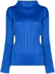 Image 1 of Pleats Please Issey Miyake pleated high neck top